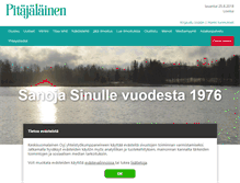 Tablet Screenshot of pitajalainen.fi